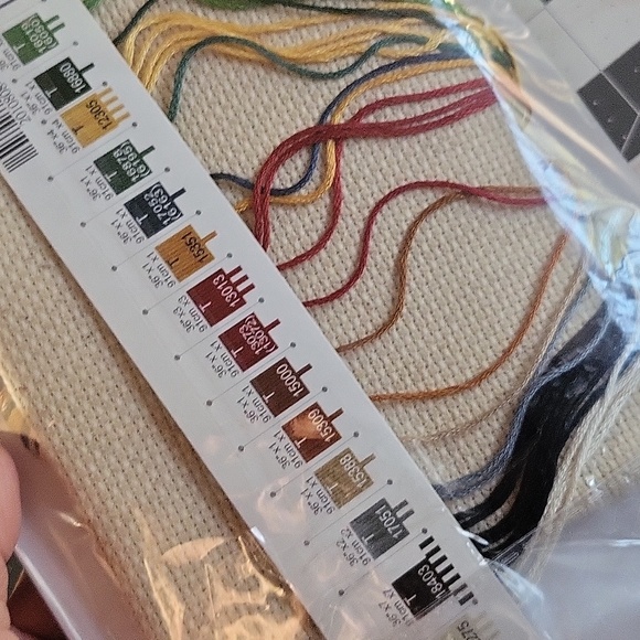 Dimensions cross stitch kit stacked cups complete, new - Picture 5 of 7